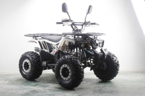 Квадроцикл детский MOTAX (Мотакс) ATV Grizlik Premium 125 белый/серый (машинокомплект) фото 3