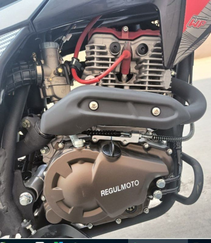 Мотоцикл кроссовый / эндуро Regulmoto (Регулмото) TE 4 valve oil чёрный/красный с ПТС фото 13 Мотоцикл кроссовый / эндуро Regulmoto (Регулмото) TE 4 valve oil чёрный/красный с ПТС фото 13