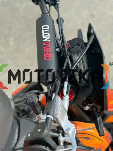 Мотоцикл кроссовый / эндуро Regulmoto (Регулмото) ATHLETE PR 300 19/16, 5 передач оранжевый/чёрный с ПТС фото 10