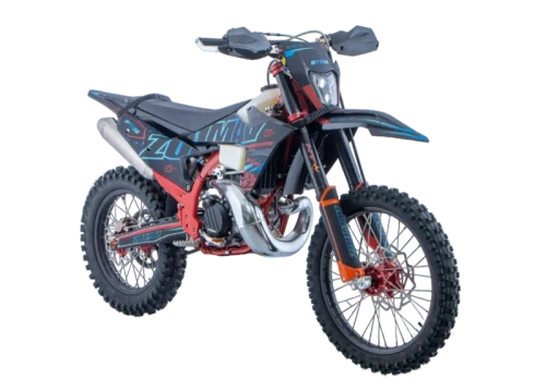 Мотоцикл кроссовый / эндуро Zuumav (Зуумав) K9 MT300 2T /чёрно-красный фото 3