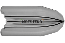 Лодка ПВХ Fregat (Фрегат) 390 FM Light Jet/L/S (ФМ Лайт Джет/Л/С) серый