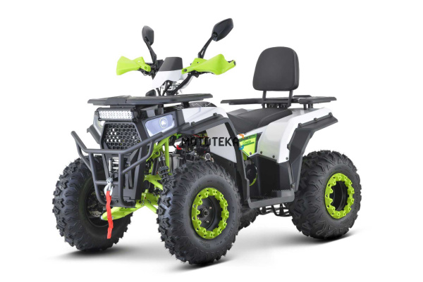 Квадроцикл FXMOTO (ФХмото) WASP 200 белый (машинокомплект) | Мототека