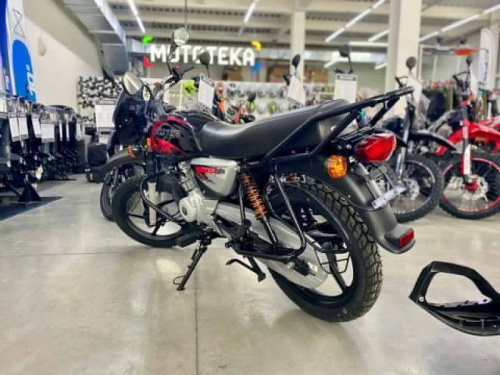 Мотоцикл дорожный BAJAJ (Баджадж) Boxer BM 125 X чёрный с ПТС фото 9