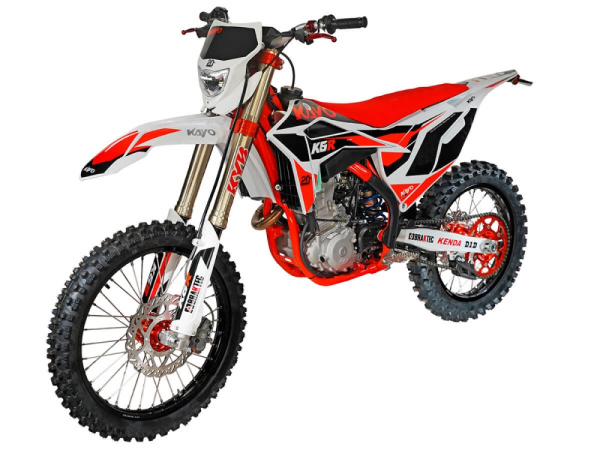 Мотоцикл кроссовый / эндуро KAYO (Кайо) K6-R KYB 250 (NC250SR) FCR 21/18 (2022 г.) | Мототека