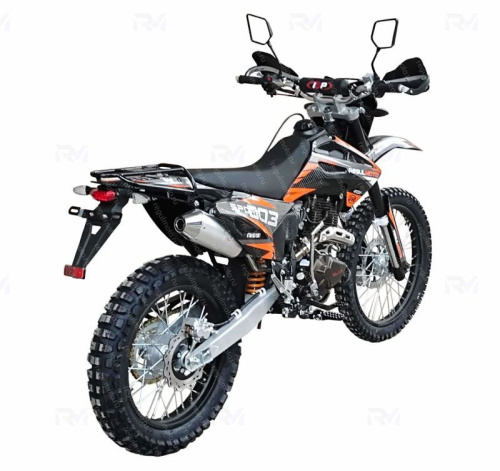 Мотоцикл кроссовый / эндуро Regulmoto (Регулмото) Sport-003 (CB-250F) оранжевый/чёрный с ПТС фото 5