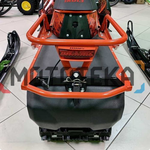 Снегоход IRBIS (Ирбис) SF 200 L Long чёрный/красный с ПСМ фото 16