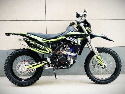 Мотоцикл кроссовый / эндуро BSE (БСЕ) Z7 Green Blast (020) фото 4