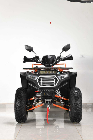 Квадроцикл ATV HAMMER 200 LD чёрный/оранжевый (машинокомплект) - купить с доставкой, цены в интернет-магазине Мототека