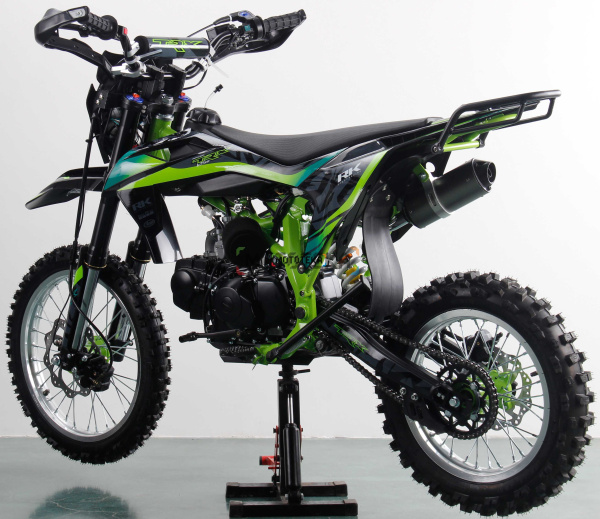 Питбайк Racer (Рейсер) TRX 125E зелёный | Мототека