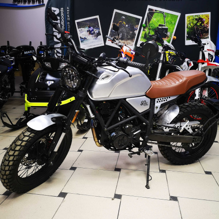Мотоцикл дорожный Minsk (Минск) SCR 250 SILVER M1NSK с ПТС - купить с доставкой, по выгодной цене в интернет-магазине Мототека