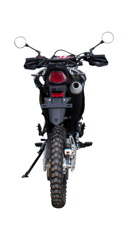 Мотоцикл кроссовый / эндуро Regulmoto (Регулмото) TE (Tour Enduro) PR. 6 скоростей чёрный/зеленый с ПТС - купить с доставкой, по выгодной цене в интернет-магазине Мототека