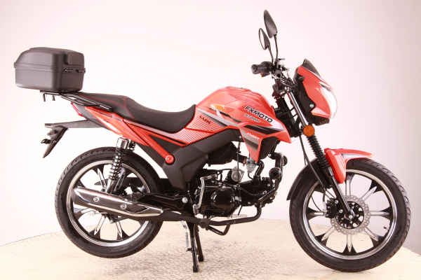 Мопед FXMOTO (ФХМото) STORM LUX 49 (125) оранжевый - купить с доставкой, по выгодной цене в интернет-магазине Мототека