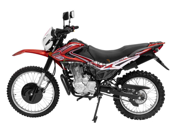 Мотоцикл кроссовый / эндуро Regulmoto (Регулмото) SK 200GY - 5 красный с ПТС | Мототека