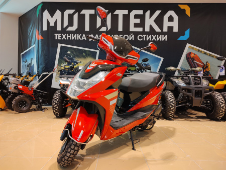 Скутер Мотомир SCIROCCO 49.9 (110) красный - купить с доставкой, по выгодной цене в интернет-магазине Мототека