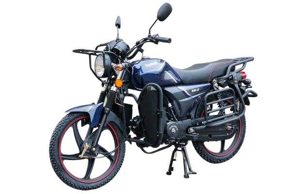 Мопед Regulmoto (Регулмото) Alpha (RM - 2) синий без кофра | Мототека