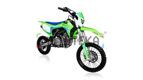 Питбайк Apollo (Аполло) RXF Freeride 125 LE 17/14 зелёный фото 5