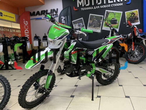 Питбайк BSE (БСЕ) MX125 17/14 Racing Green фото 4