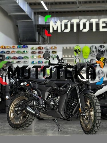 Техника в наличии! Мотоцикл дорожный ZONTES (Зонтес) ZT200 - G1 17/17 (4T ZT163ML EFI) чёрный/золотой (2024 г.) с ПТС