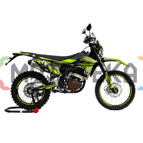 Мотоцикл кроссовый / эндуро Regulmoto (Регулмото) ZR PR 4 valves чёрный/жёлтый с ПТС фото 7