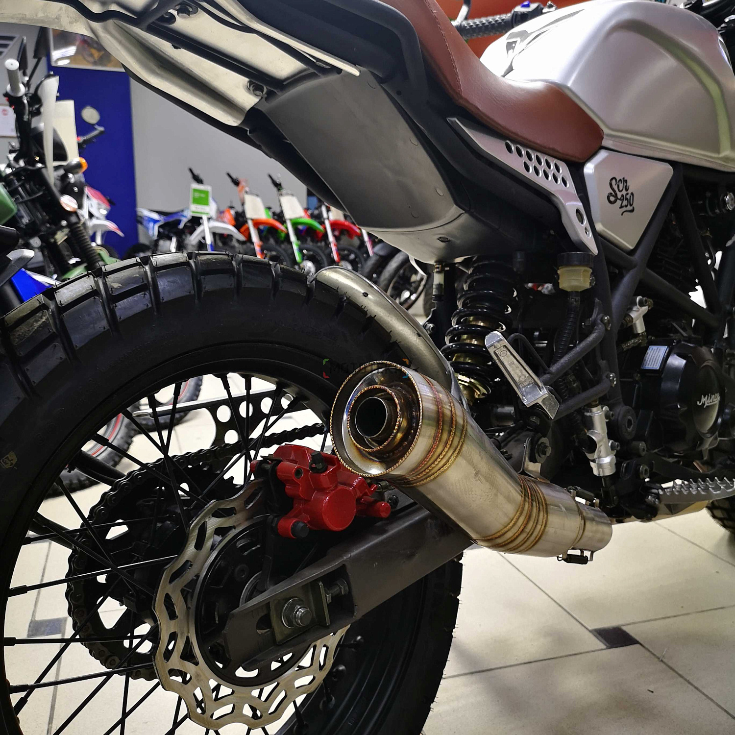 Мотоцикл дорожный Minsk (Минск) SCR 250 SILVER M1NSK с ПТС