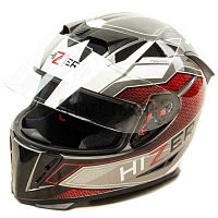 Шлем мото интеграл HIZER (Хайзер) J5311 (L) #3 gray/white