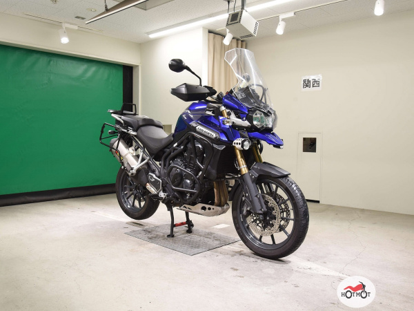 Мотоцикл TRIUMPH Tiger Explorer 2012, СИНИЙ пробег 29159 | Мототека