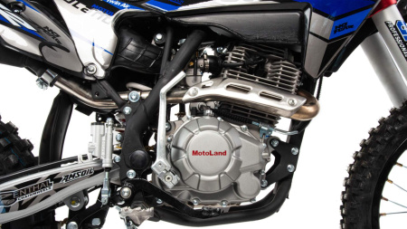 Мотоцикл кроссовый / эндуро MotoLand (Мотолэнд) XT 250 HS (172FMM) синий - купить с доставкой, по выгодной цене в интернет-магазине Мототека