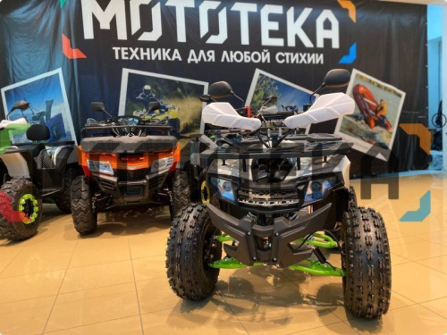 Квадроцикл детский R - MOTO (Р - Мото) Lion 125 A lite белый (машинокомплект) фото 9