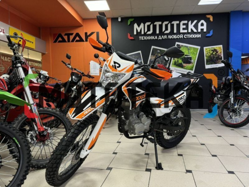 Мотоцикл кроссовый / эндуро ROCKOT (Рокот) ZR250 (белый/оранжевый. 21/18. ЭПТС) фото 2