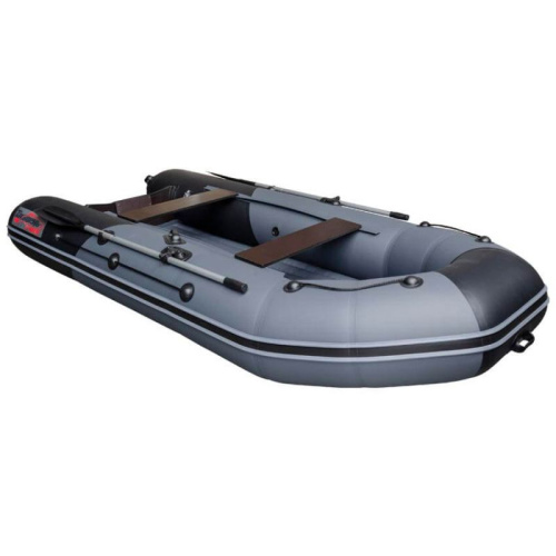 Лодка ПВХ Таймень NX 3400 НДНД PRO графит/чёрный фото 7