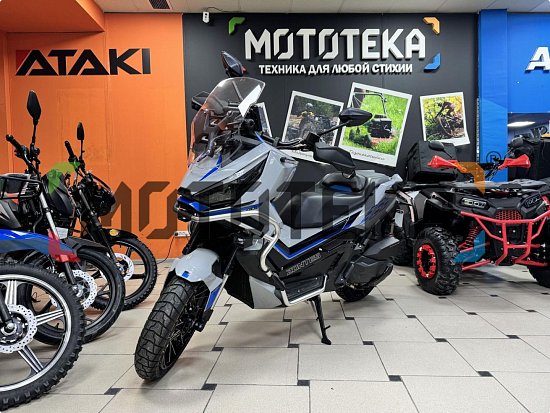 Сезон 2025! Скутер ZONTES (Зонтес) ZT368 - G (ZT1P79MP EFI) 17/14 (2025 г.) серый с ПТС