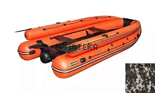 Лодка ПВХ SibRiver (Сибривер) Abakan (Абакан) - 430 JET Камуфляж (Cifra)