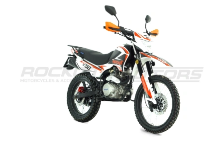 Мотоцикл кроссовый / эндуро ROCKOT (Рокот) ZR250 (белый/красный. 21/18. ЭПТС) - купить с доставкой, по выгодной цене в интернет-магазине Мототека