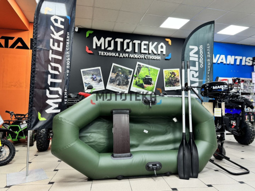 Лодка ПВХ Аква Оптима 210 зелёный фото 7