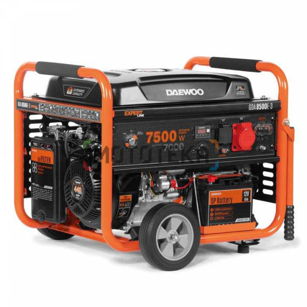 Электрогенератор бензиновый Daewoo (Дэу) GDA 8500E - 3