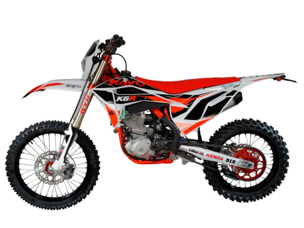 Мотоцикл кроссовый / эндуро KAYO (Кайо) K6-R KYB 250 (NC250SR) FCR 21/18 (2022 г.) | Мототека