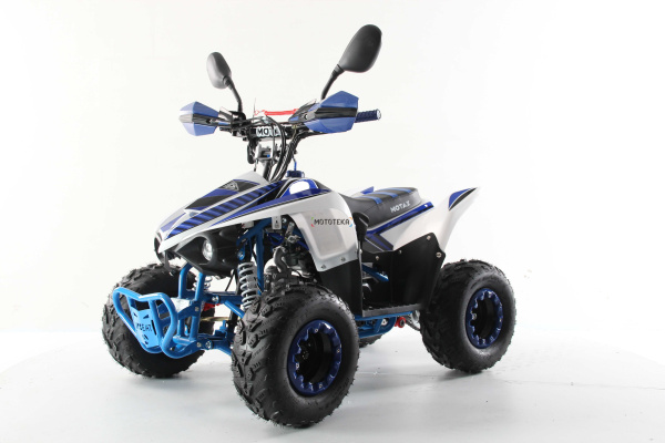 Квадроцикл детский Motax (Мотакс) ATV Mikro 110 белый/синий (машинокомплект) | Мототека
