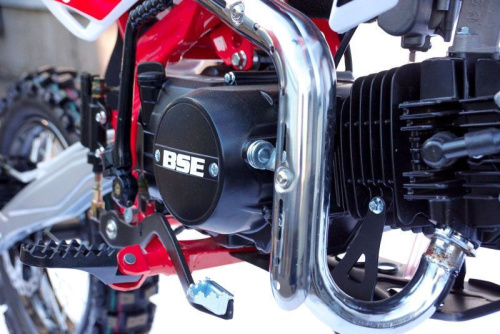 Питбайк BSE (БСЕ) MX 125 17/14 (ZS) Racing Red 3 (двиг. Zongshen) фото 4