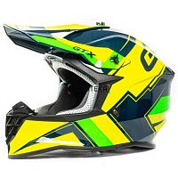 Шлем мото кроссовый GTX 633 (M) #12 GREEN