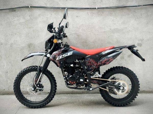 Мотоцикл кроссовый / эндуро BSE (БСЕ) Z1 Y Gliter Black (035) с ПТС | Мототека