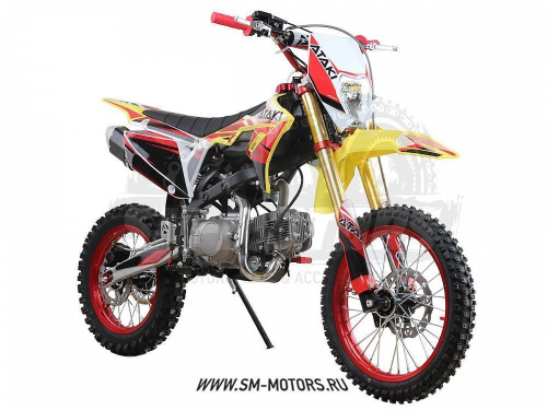 Питбайк ATAKI (Атаки) START YX125EM 17/14 SZ Limited Edition (эл. стартер) (2020)