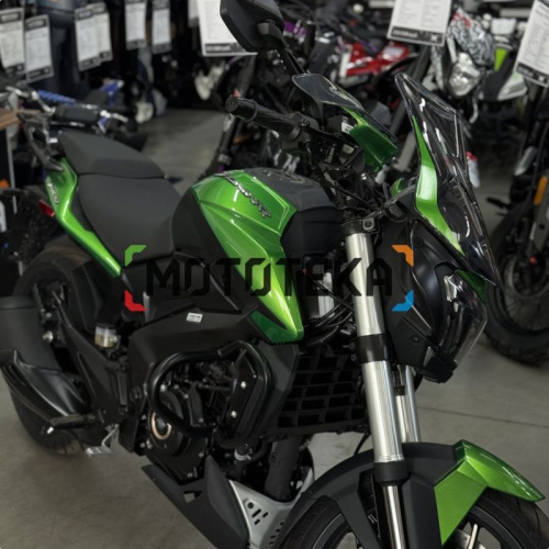 Мотоцикл дорожный BAJAJ (Баджадж) Dominar 400UG Touring зелёный с ПТС фото 7