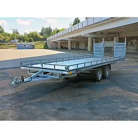 Прицеп двухосный, оцинкованный БАРС 1064
