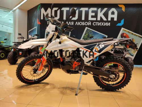 Мотоцикл кроссовый / эндуро Regulmoto (Регулмото) Crosstrec 300 белый с ПТС фото 4