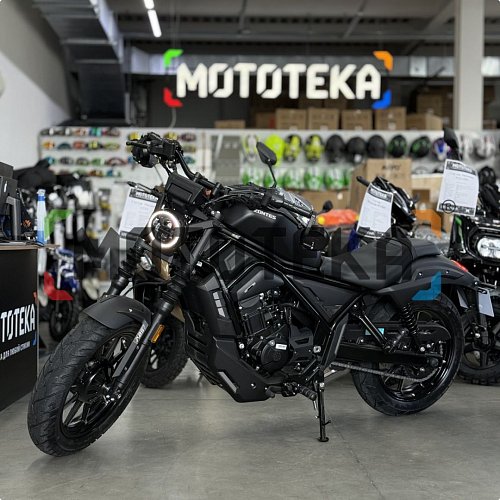 Мини-обзор на мотоцикл чоппер / круизер ZONTES (Зонтес) ZT200-C2 (4T ZT168ML EFI) 16/16 (2025 г.) чёрный с ПТС