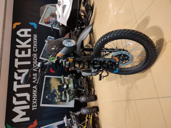 Мопед Мотомир TRICKLER 50 (110) чёрный/оранжевый | Мототека