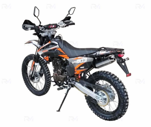 Мотоцикл кроссовый / эндуро Regulmoto (Регулмото) Sport-003 (CB-250F) оранжевый/чёрный с ПТС фото 2