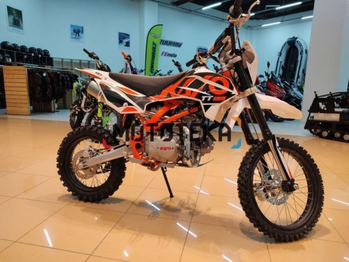 Питбайк KAYO (Кайо) BASIC K125EM 17/14 KRZ (механ. сцепл., эл. стартер 2024 г.) фото 16 Питбайк KAYO (Кайо) BASIC K125EM 17/14 KRZ (механ. сцепл., эл. стартер 2024 г.) фото 16