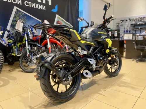 Мотоцикл дорожный Regulmoto (Регулмото) Nibbler серый/жёлтый с ПТС фото 5