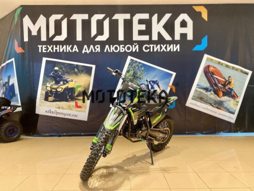 Мотоцикл кроссовый / эндуро OXO (Оксо) Venom 300 (GN-050) зелёный фото 17